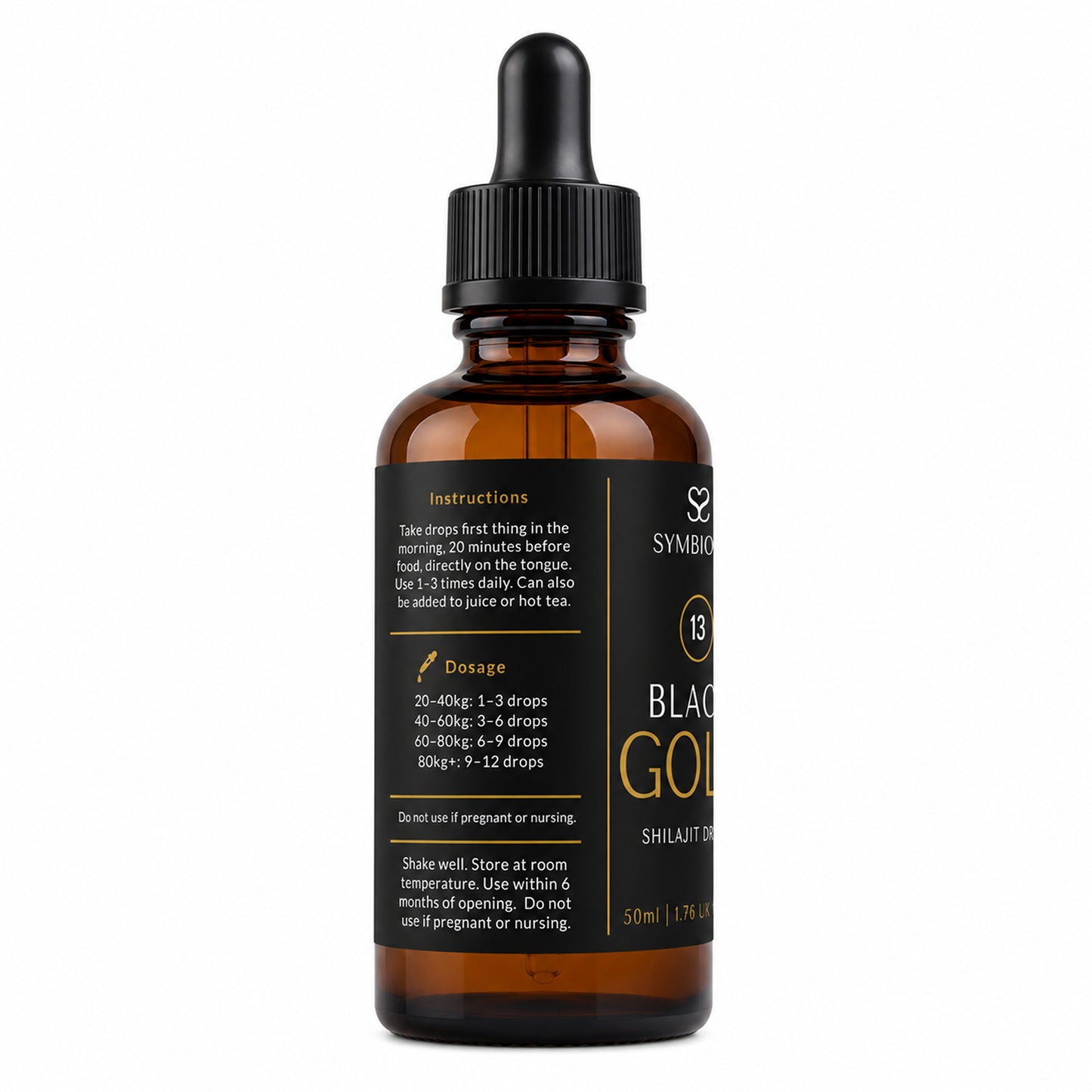 Black Gold Shilajit Drops