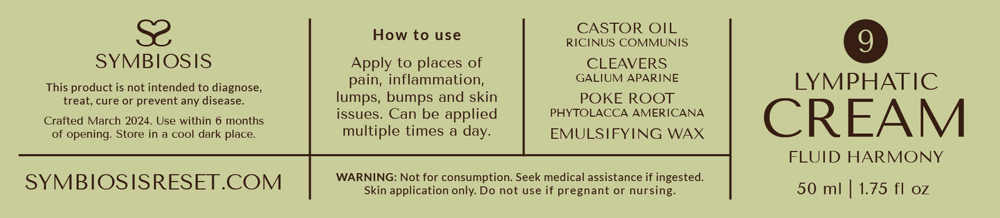 Lymphatic Cream