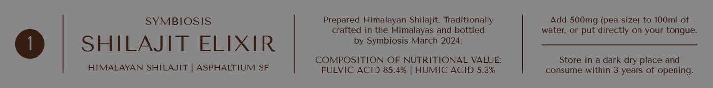 Shilajit Elixir