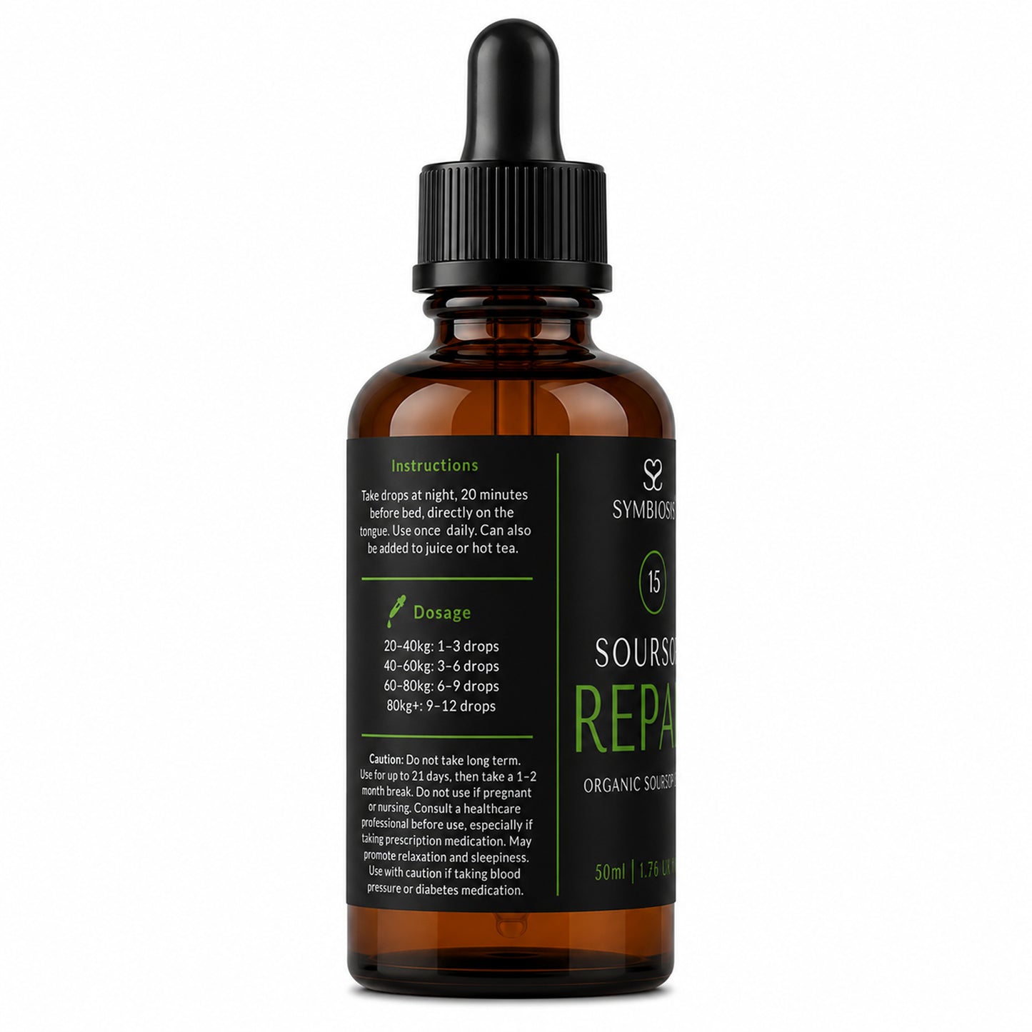 Soursop Repair Organic Soursop Leaf Drops